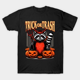 Trick or Trash Racoon T-Shirt